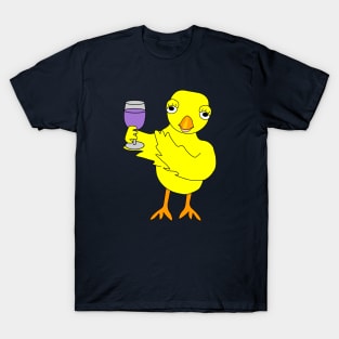 Wine Glass Chick T-Shirt